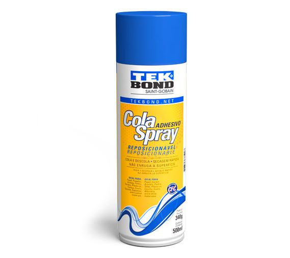 Cola Spray Multiúso Reposicionável 340g