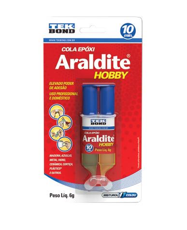 Cola Araldite Hobby 6g - Seringa